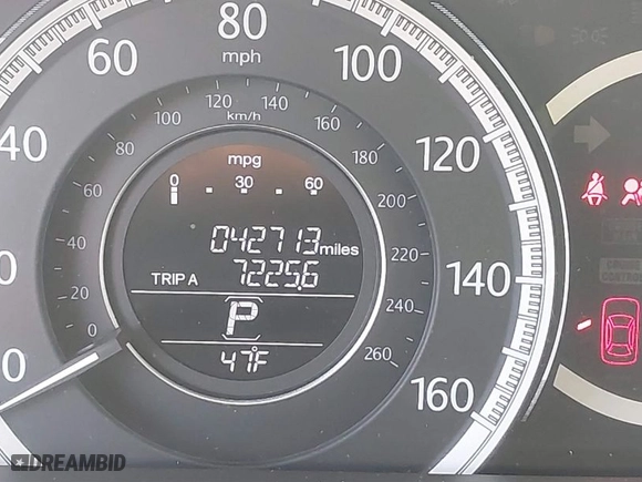2014 Honda Accord Sedan LX with VIN 1HGCR2F35EA049214, listed as a IAAI auction lot 41625892 with 42,713 mi miles. Bid and sale history available at carsss.com. Image 16.