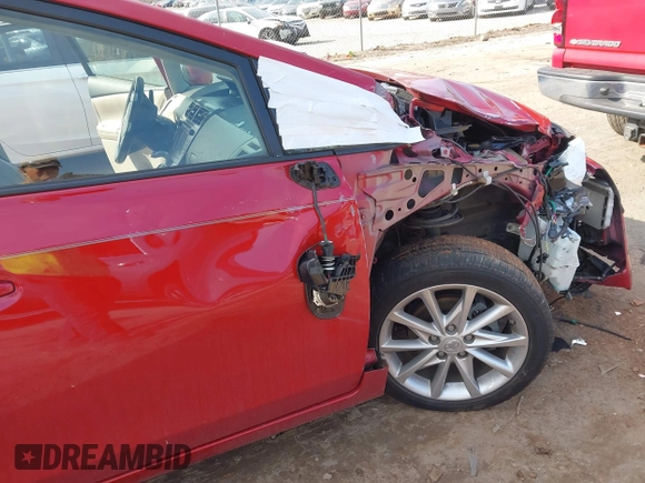 2014 Toyota Prius Two with VIN JTDZN3EU5EJ000485, listed as a IAAI auction lot 41511781 with 167,275 mi miles and . Bid and sale history available at DreamBid. Image 12.
