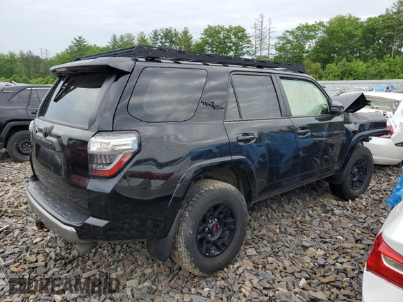 2021 Toyota 4Runner TRD Off Road Premium with VIN JTERU5JR8M5944901, listed as a Copart auction lot 53249555 with Not provided miles and Salvage title. Bid and sale history available at DreamBid. Image 3.