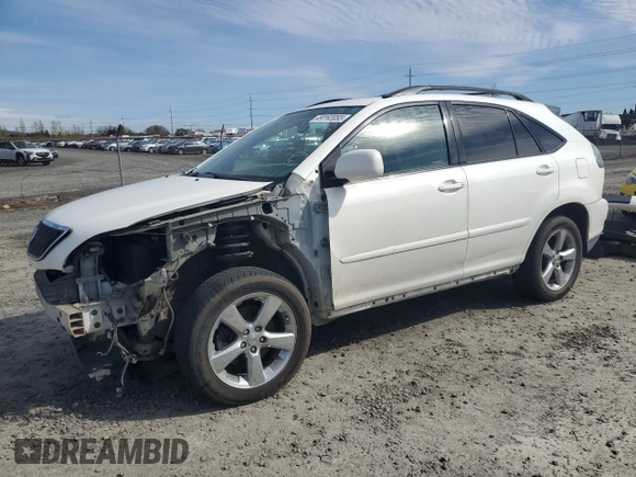 2007 Lexus RX 350 with VIN 2T2GK31U07C017906, listed as a Copart auction lot 49162055 with 122,219 mi miles and Salvage Title. Bid and sale history available at DreamBid. Image 1.