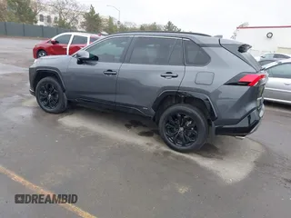 2024 Toyota RAV4 Hybrid SE with VIN 2T3T6RFV0RW055852, listed as a IAAI auction lot 41804088 with 36,428 mi miles and . Bid and sale history available at DreamBid. Image 3.