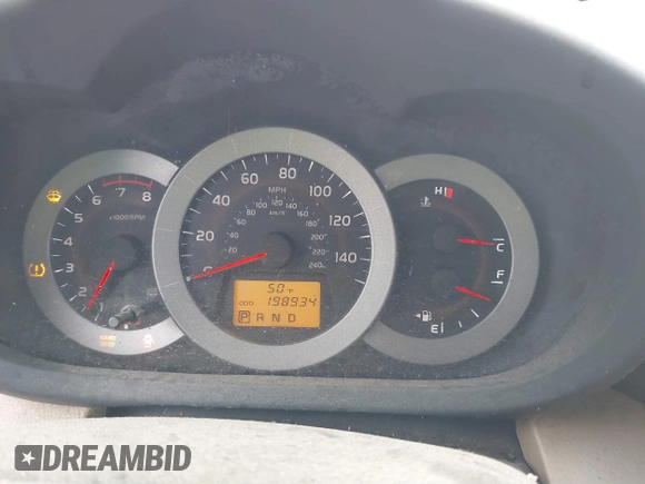 2009 Toyota RAV4 Ltd with VIN 2T3BK31V89W011156, listed as a IAAI auction lot 41139389 with 198,934 mi miles. Bid and sale history available at carsss.com. Image 7.