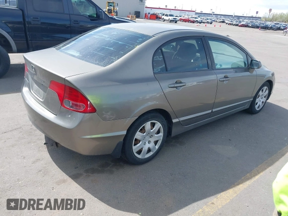 2008 Honda Civic LX with VIN 2HGFA16508H349331, listed as a IAAI auction lot 42078127 with 211,570 mi miles and . Bid and sale history available at DreamBid. Image 4.