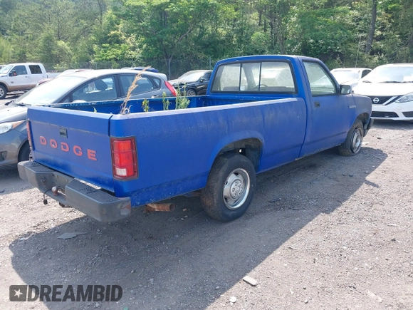 1993 Dodge Dakota S with VIN 1B7GL26X1PS140546, listed as a IAAI auction lot 42142391 with 171,634 mi miles and . Bid and sale history available at DreamBid. Image 4.