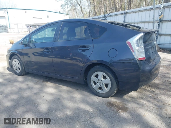 2010 Toyota Prius II with VIN JTDKN3DU7A0239040, listed as a IAAI auction lot 42145109 with 224,740 mi miles. Bid and sale history available at carsss.com. Image 3.