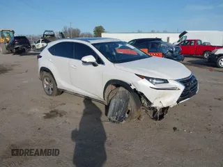 2017 Lexus NX with VIN JTJBARBZ3H2147657, listed as a IAAI auction lot 41757547 with 65,029 mi miles. Bid and sale history available at carsss.com. Image 1.
