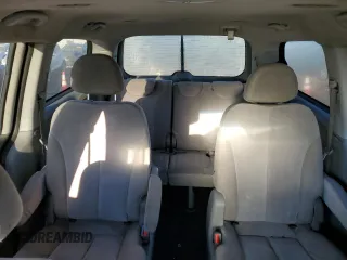 2011 Kia Sedona LX with VIN KNDMG4C72C6427193, listed as a Copart auction lot 75255274 with 350,936 mi miles and Salvage Title. Bid and sale history available at carsss.com. Image 10.