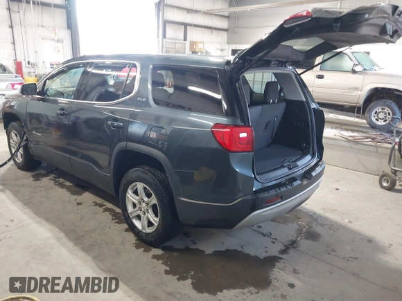 2019 GMC Acadia SLE z VIN 1GKKNRLA9KZ298473, wystawiony jako IAAI lot #41397494 z przebiegiem 107 781 mil mil oraz . Historia ofert i sprzedaży dostępna na DreamBid. Obrazek 3.