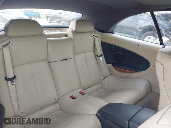 2006 BMW 6 Series 650Ci with VIN WBAEK13456CN78510, listed as a IAAI auction lot 42129703 with 131,096 mi miles and . Bid and sale history available at DreamBid. Image 8.