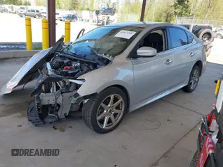 2013 Nissan Sentra S with VIN 3N1AB7AP9DL731315, listed as a IAAI auction lot 42033994 with 24,557 mi miles and . Bid and sale history available at DreamBid. Image 18.