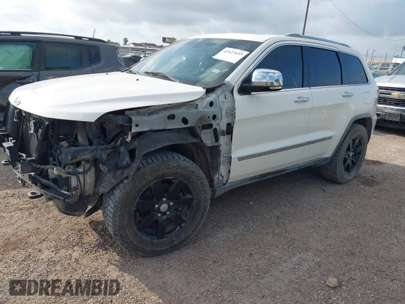 2011 Jeep Grand Cherokee Overland Summit with VIN 1J4RR6GT9BC586712, listed as a IAAI auction lot 42427655 with 157,549 mi miles and . Bid and sale history available at DreamBid. Image 2.