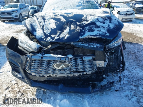 2023 Infiniti QX55 Luxe with VIN 3PCAJ5JR2PF114136, listed as a IAAI auction lot 41395653 with Not provided miles and . Bid and sale history available at DreamBid. Image 6.