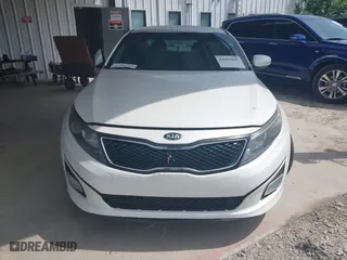2015 Kia Optima LX with VIN KNAGM4A78F5607679, listed as a IAAI auction lot 42095899 with 125,164 mi miles. Bid and sale history available at carsss.com. Image 6.