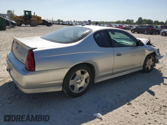 2006 Chevrolet Monte Carlo SS with VIN 2G1WL15C769424485, listed as a Copart auction lot 66903434 with 233,817 mi miles and Clean Title. Bid and sale history available at carsss.com. Image 3.