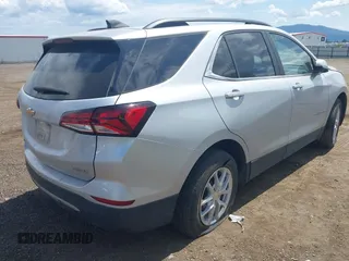 2022 Chevrolet Equinox LT with VIN 3GNAXUEV0NL218601, listed as a IAAI auction lot 42408047 with 32,942 mi miles and . Bid and sale history available at DreamBid. Image 4.