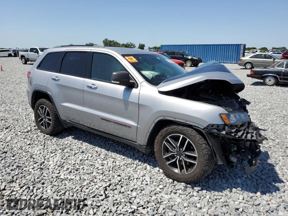 2020 Jeep Grand Cherokee Trailhawk with VIN 1C4RJFLG9LC264241, listed as a Copart auction lot 52519995 with Not provided miles and Non repairable. Bid and sale history available at DreamBid. Image 4.