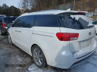 2018 Kia Sedona SX-L with VIN KNDME5C13J6394046, listed as a IAAI auction lot 41376967 with 178,447 mi miles. Bid and sale history available at carsss.com. Image 3.