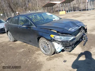 2018 Ford Fusion Titanium with VIN 3FA6P0D9XJR188192, listed as a IAAI auction lot 41672841 with 54,102 mi miles. Bid and sale history available at carsss.com. Image 1.