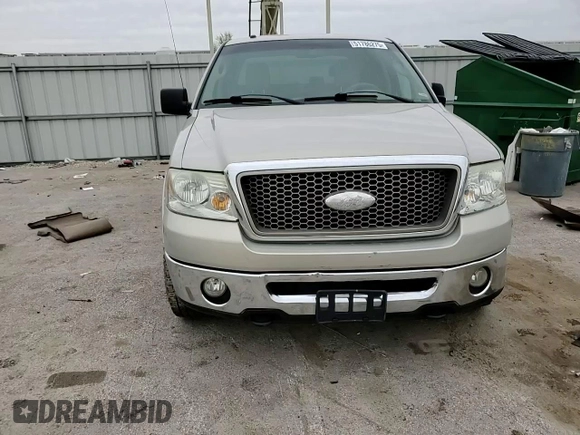 2006 Ford F-150 XLT with VIN 1FTPW14VX6KE02288, listed as a Copart auction lot 51786275 with Not provided miles and Salvage title. Bid and sale history available at DreamBid. Image 11.
