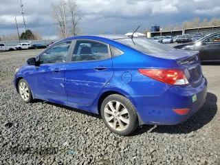 2013 Hyundai Accent GLS with VIN KMHCU4AE5DU301361, listed as a Copart auction lot 46841405 with 148,545 mi miles and Salvage Title. Bid and sale history available at carsss.com. Image 2.