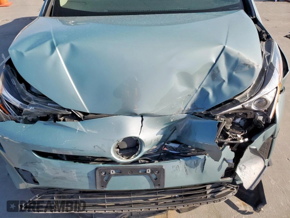 2018 Toyota Prius Two with VIN JTDKBRFU8J3058715, listed as a Copart auction lot 53636015 with 76,808 mi miles and Salvage Title. Bid and sale history available at DreamBid. Image 11.