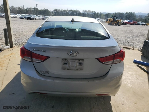 2013 Hyundai Elantra Limited with VIN KMHDH4AE9DU723450, listed as a Copart auction lot 50336225 with 105,293 mi miles and Salvage Title. Bid and sale history available at carsss.com. Image 6.