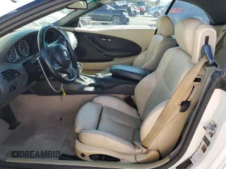 2005 BMW 6 Series 645Ci with VIN WBAEK73425B324194, listed as a Copart auction lot 46674225 with 117,897 mi miles and Clean Title. Bid and sale history available at carsss.com. Image 7.