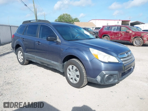 2013 Subaru Outback 2.5i with VIN 4S4BRBAC8D3255403, listed as a IAAI auction lot 41944789 with 163,903 mi miles. Bid and sale history available at carsss.com. Image 1.
