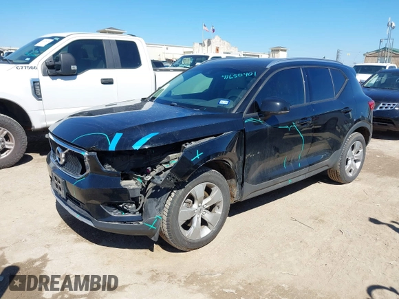 2019 Volvo XC40 Momentum with VIN YV4162XZ3K2018371, listed as a IAAI auction lot 41650401 with 86,647 mi miles and . Bid and sale history available at carsss.com. Image 18.