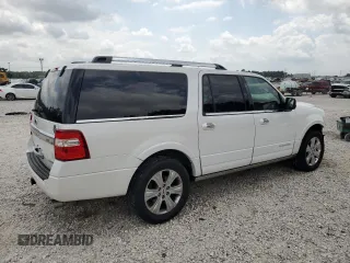 2016 Ford Expedition Max Platinum z VIN 1FMJK1LT4GEF11794, wystawiony jako Copart lot #55332795 z przebiegiem 151 060 mil mil oraz Szkoda całkowita • Salvage title. Historia ofert i sprzedaży dostępna na DreamBid. Obrazek 3.