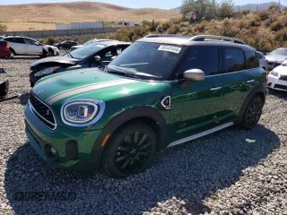 2021 MINI Countryman Cooper S with VIN WMZ83BR09M3N14684, listed as a Copart auction lot 68949604 with 34,795 mi miles and Salvage Title. Bid and sale history available at carsss.com. Image 1.