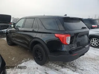 2020 Ford Police Interceptor Utility z VIN 1FM5K8AB9LGA97902, wystawiony jako Copart lot #45096225 z przebiegiem 93 845 mil mil oraz Szkody całkowita. Historia ofert i sprzedaży dostępna na DreamBid. Obrazek 2.