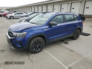 2024 Volkswagen Taos S z VIN 3VV5X7B20RM000262, wystawiony jako Copart lot #52912995 z przebiegiem 40 116 mil mil oraz Szkoda całkowita • Salvage title. Historia ofert i sprzedaży dostępna na DreamBid. Obrazek 1.