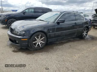 2004 BMW 3 Series 330Ci with VIN WBABD53414PL10967, listed as a Copart auction lot 53732735 with 156,594 mi miles and Clean Title. Bid and sale history available at DreamBid. Image 1.