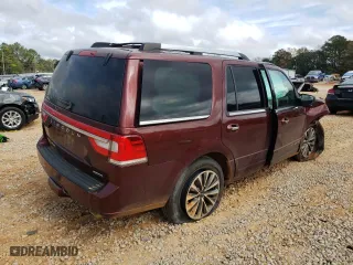2016 Lincoln Navigator Select with VIN 5LMJJ2HT5GEL06614, listed as a Copart auction lot 42925325 with 107,547 mi miles and Salvage Title. Bid and sale history available at carsss.com. Image 3.