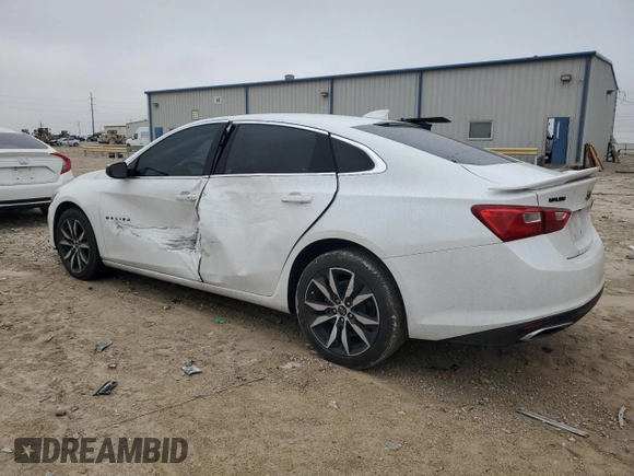 2023 Chevrolet Malibu RS with VIN 1G1ZG5ST3PF196586, listed as a Copart auction lot 44839015 with 19,002 mi miles and Salvage Title. Bid and sale history available at DreamBid. Image 2.
