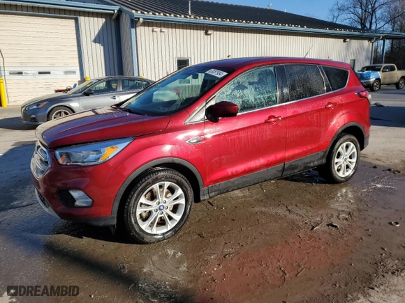 2017 Ford Escape SE with VIN 1FMCU9GD1HUC17927, listed as a Copart auction lot 83087984 with 112,586 mi miles and Salvage Title. Bid and sale history available at carsss.com. Image 1.