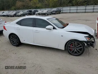 2019 Lexus IS with VIN JTHC81D22K5036347, listed as a Copart auction lot 76686154 with 75,686 mi miles and Salvage Title. Bid and sale history available at carsss.com. Image 4.