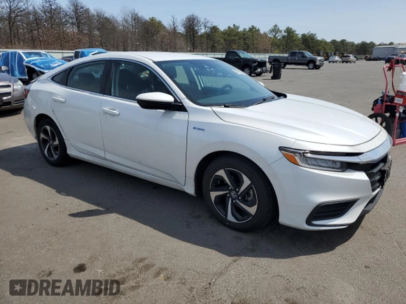 2022 Honda Insight EX with VIN 19XZE4F58NE016724, listed as a Copart auction lot 53525805 with 69,389 mi miles and Salvage Title. Bid and sale history available at DreamBid. Image 4.