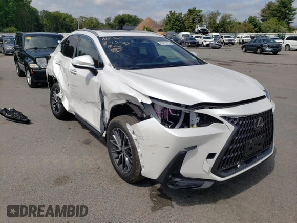 2022 Lexus NX with VIN 2T2AKCEZ4NC006397, listed as a Copart auction lot 65171413 with 19,518 mi miles. Bid and sale history available at carsss.com. Image 4.