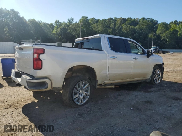 2020 Chevrolet Silverado 1500 High Country with VIN 3GCUYHEL7LG187376, listed as a Copart auction lot 62342924 with 103,098 mi miles and Salvage Title. Bid and sale history available at carsss.com. Image 3.