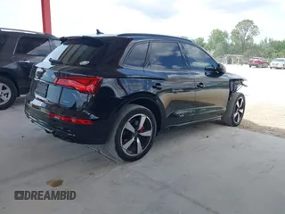 2024 Audi Q5 S line Prestige with VIN WA1FAAFY8R2034774, listed as a IAAI auction lot 42227400 with 16,521 mi miles and . Bid and sale history available at DreamBid. Image 4.