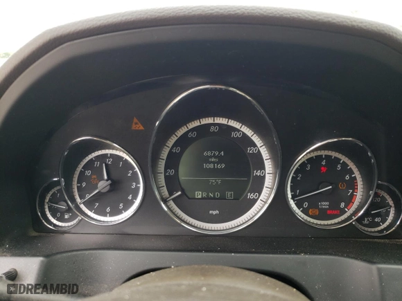 2011 Mercedes-Benz E-Class E 350 with VIN WDDKJ5GBXBF083338, listed as a Copart auction lot 51067685 with 108,169 mi miles and Salvage Title. Bid and sale history available at carsss.com. Image 9.