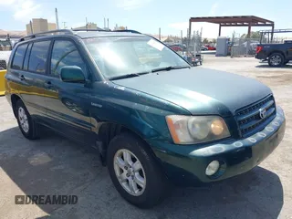 2001 Toyota Highlander z VIN JTEGF21A710019612, wystawiony jako IAAI lot #42518047 z przebiegiem 185 540 mil mil oraz . Historia ofert i sprzedaży dostępna na DreamBid. Obrazek 1.