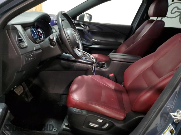 2023 Mazda CX-9 Grand Touring with VIN JM3TCBDY0P0640629, listed as a Copart auction lot 49310145 with 52,425 mi miles and Clean Title. Bid and sale history available at DreamBid. Image 7.