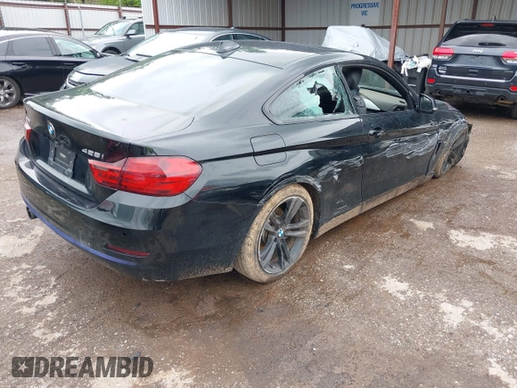 2015 BMW 4 Series 428i xDrive with VIN WBA3N5C56FK198340, listed as a IAAI auction lot 42153190 with 96,054 mi miles and . Bid and sale history available at DreamBid. Image 4.