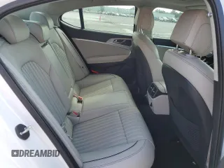 2021 Genesis G70 3.3T with VIN KMTG74LE8MU072654, listed as a Copart auction lot 74278574 with 27,323 mi miles and Non Repairable. Bid and sale history available at carsss.com. Image 10.