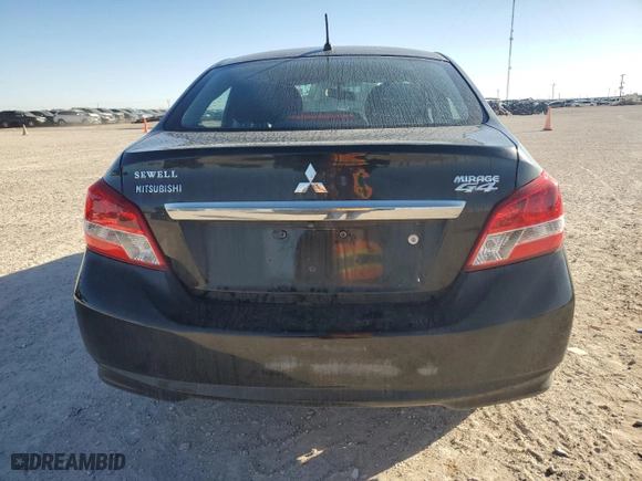 2019 Mitsubishi Mirage G4 ES with VIN ML32F3FJ7KHF03673, listed as a Copart auction lot 44320125 with 68,777 mi miles and Salvage Title. Bid and sale history available at carsss.com. Image 6.