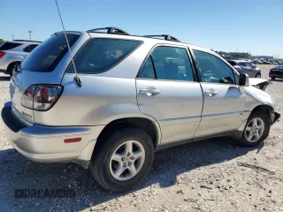 2002 Lexus RX 300 with VIN JTJGF10U820149732, listed as a Copart auction lot 81187564 with 0 mi miles and Salvage Title. Bid and sale history available at carsss.com. Image 3.