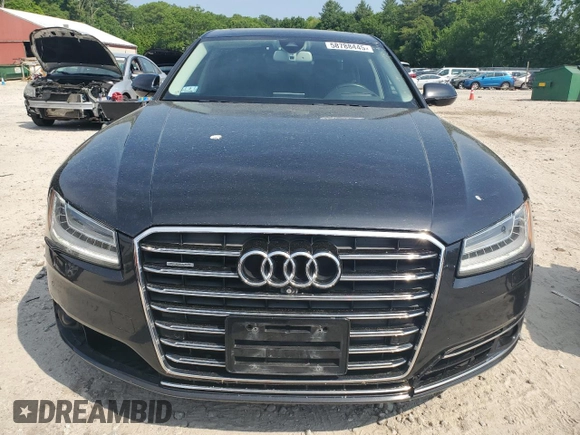 2015 Audi A8 4.0T with VIN WAU32AFD3FN032098, listed as a Copart auction lot 58788445 with 112,804 mi miles and Clean title. Bid and sale history available at DreamBid. Image 5.